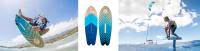 Apollo Kite und Double Agent - Hydrofoil / Surf Skate Cabrinha 2018