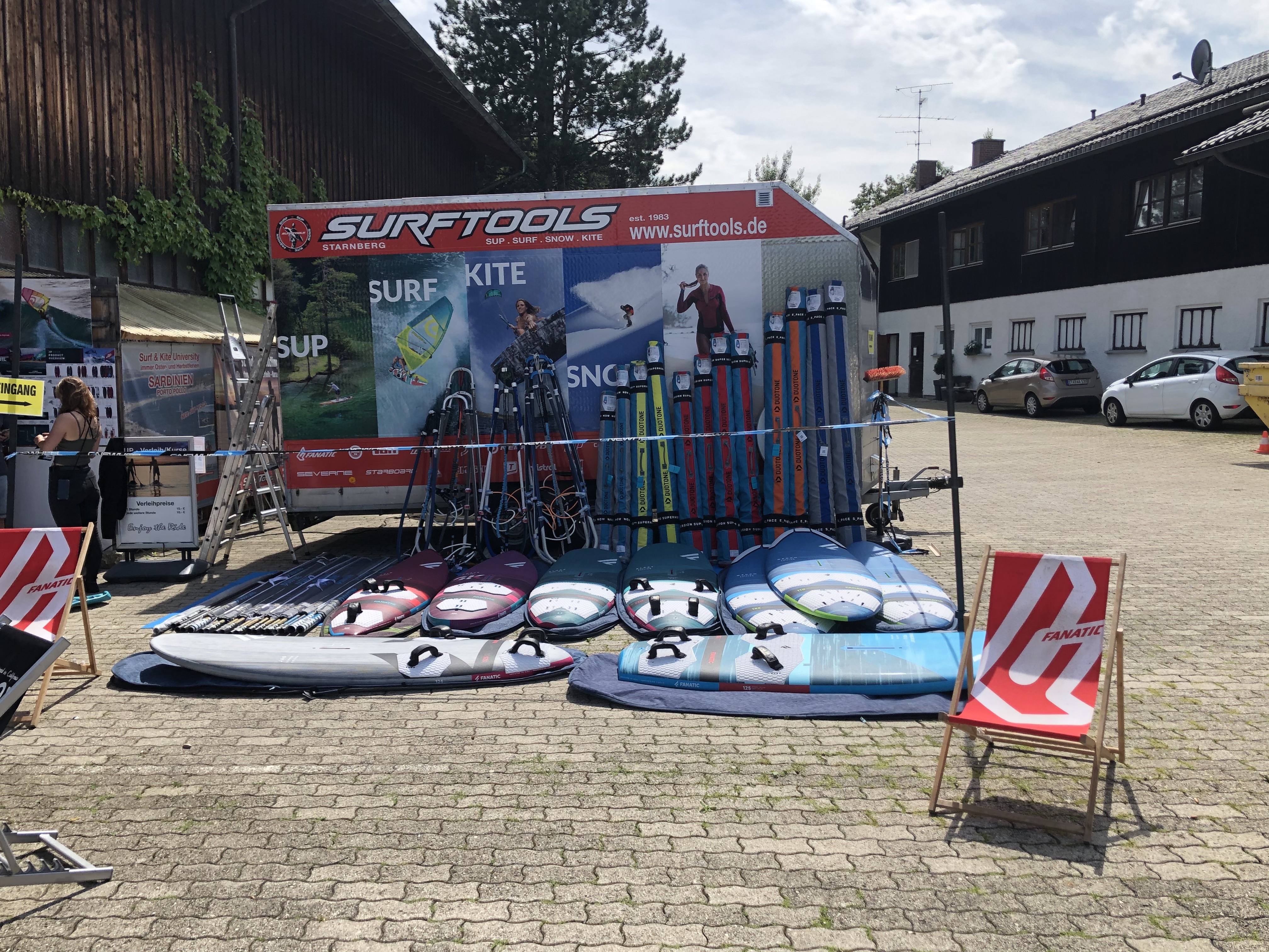 Windsurf Testmaterial Verkauf